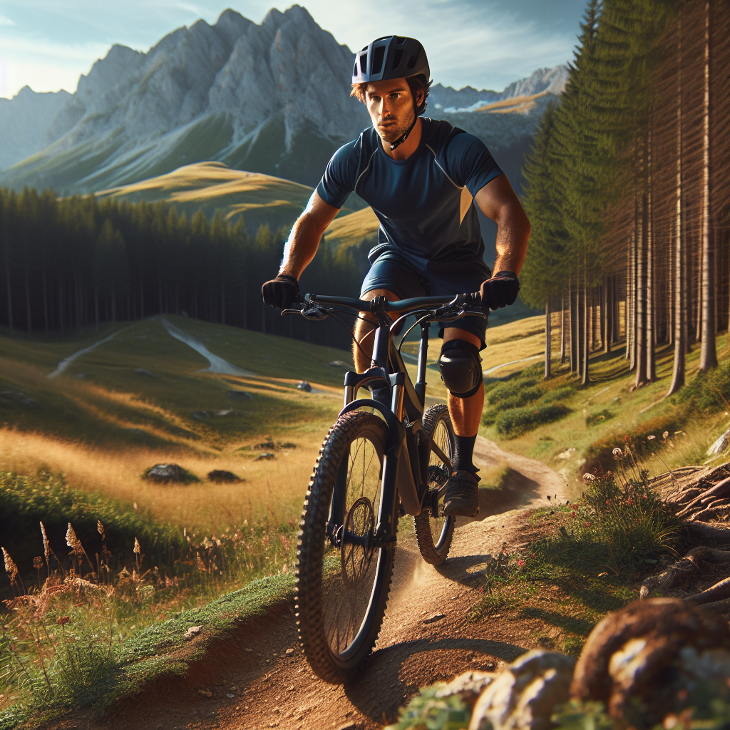 mountain biking