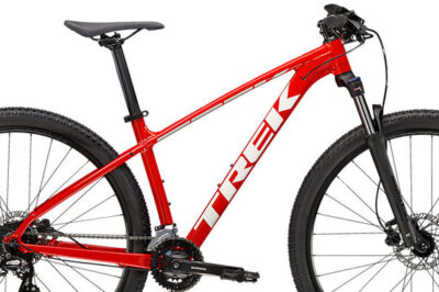 Senior MTB Bliss on Trek Marlin 5 Mountain Bike