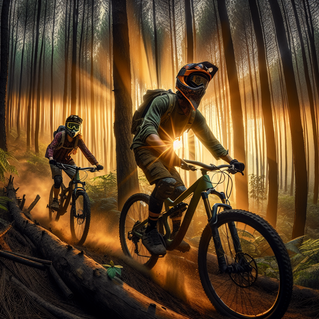 mountain biking