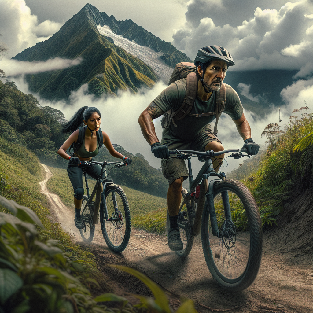 mountain biking