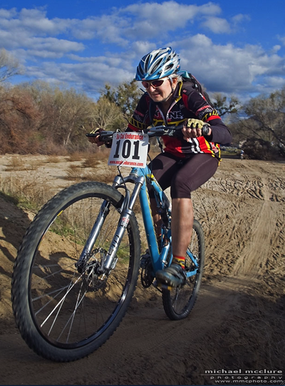 senior mtb rider