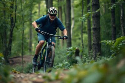 What Low Impact Mountain Biking Techniques Should Senior MTB Riders Consider?