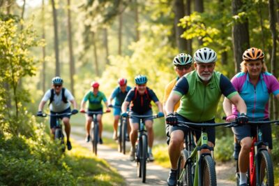 How Do Senior MTB Groups Foster Camaraderie And Thrill Among Mature Cyclists?
