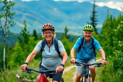 How to Enjoy Mountain Biking for Seniors for Longevity