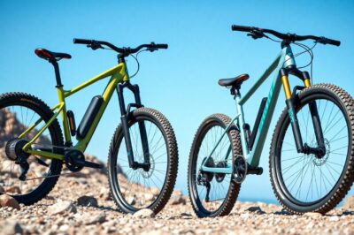 Giant vs Cannondale Electric Mountain Bikes for Senior Riders