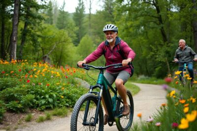 Electric Mountain Bike Benefits for Senior Health