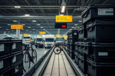 Mountain Bike Travel and Transport Storage