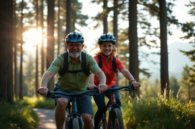 Grandparent-Grandchild Bonding Through Mountain Biking