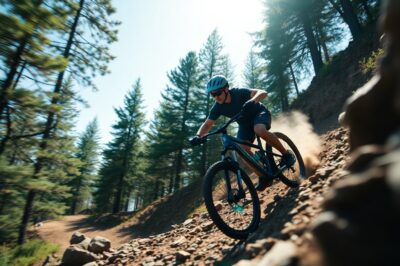 How Do Veteran Riders Navigate Vertigo And Velocity In Mountain Biking?