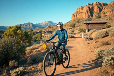 How Do Santa Fe’s Landscapes Inspire Mindful Mountain Biking Tips For Seniors?